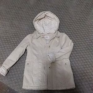 Khaki Hooded Jacket